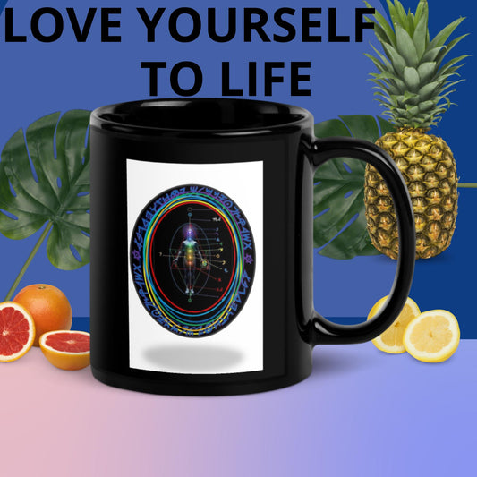 Black Glossy Mug